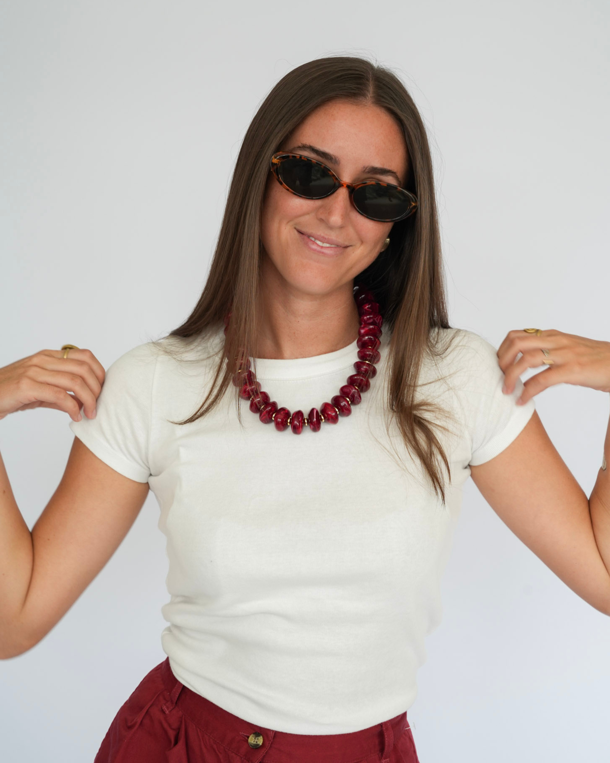 The Bowden Chunky Beaded Necklace