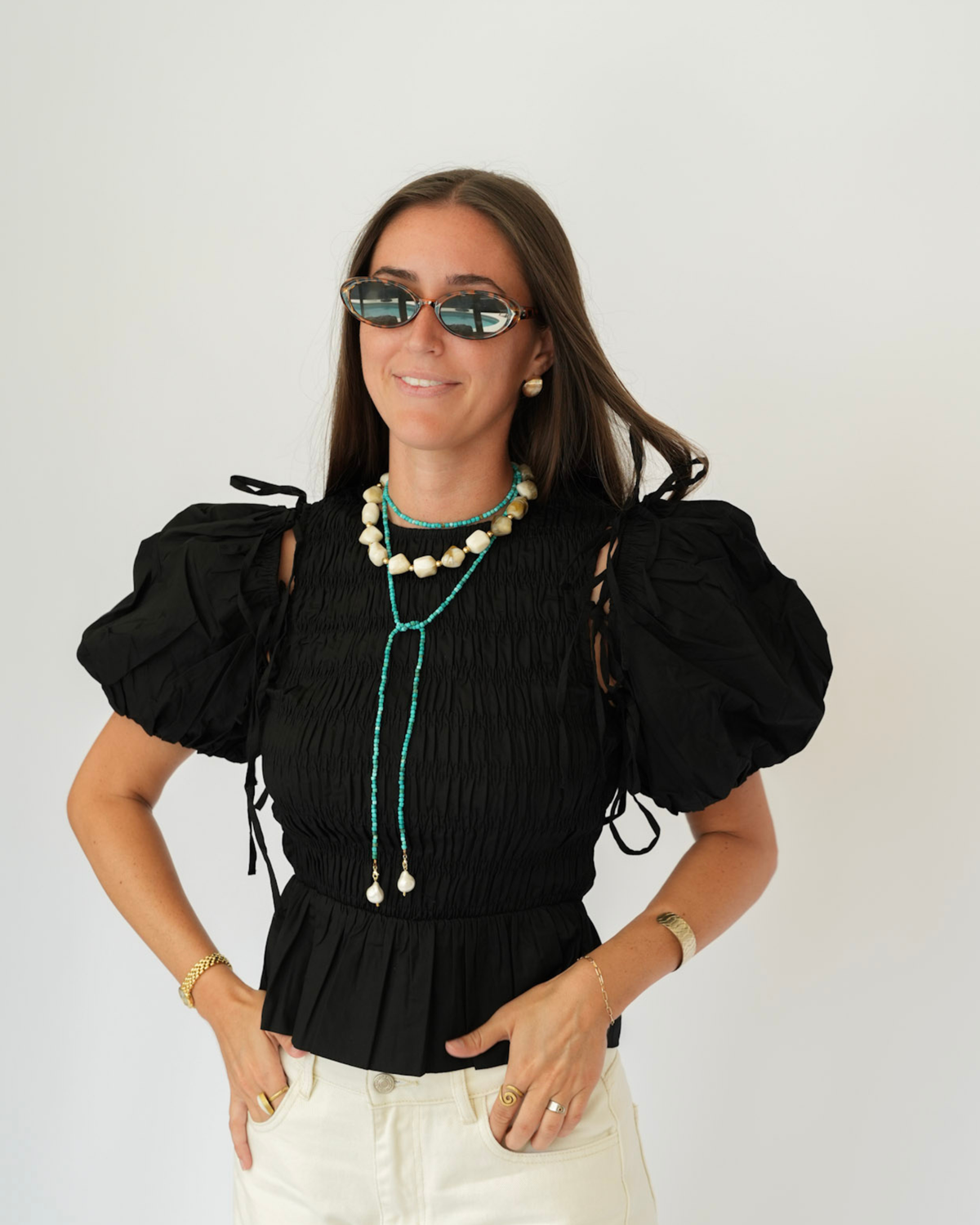 The Riley Peplum Top
