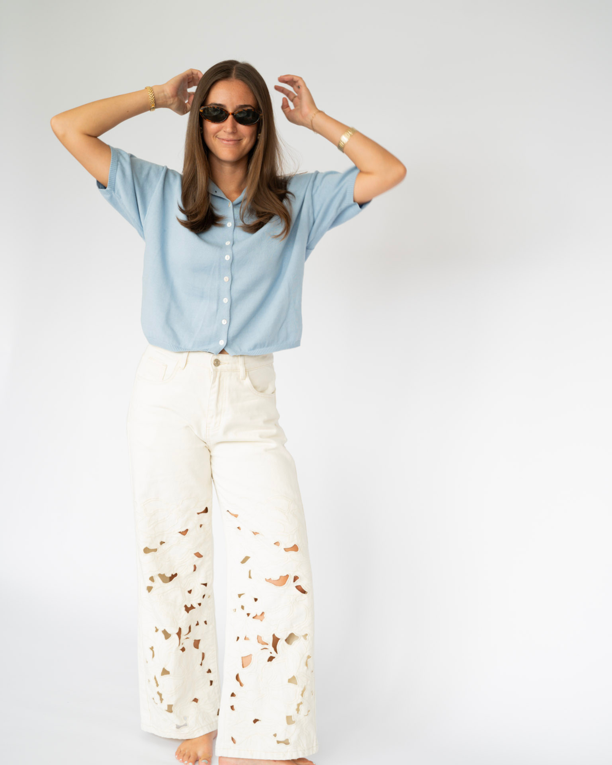 Hobie Half-Sleeve Cardigan