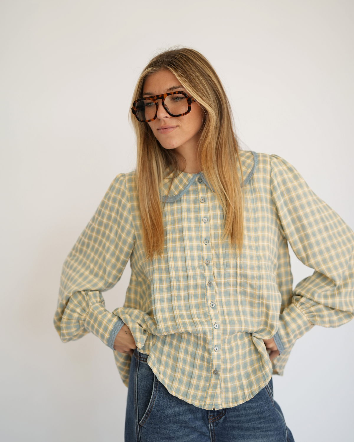 Alexis Plaid Button Down