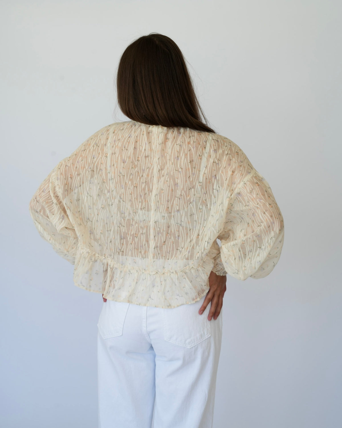 The Florence Smocked Top