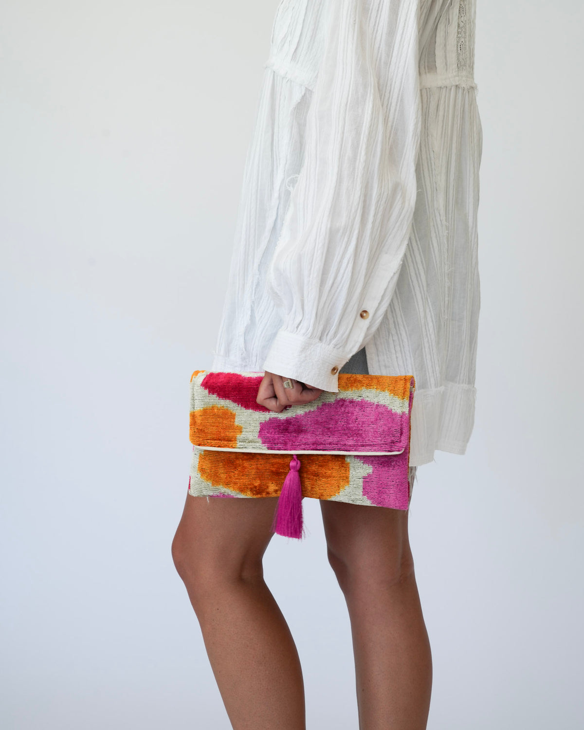 Charleston Velvet Clutch