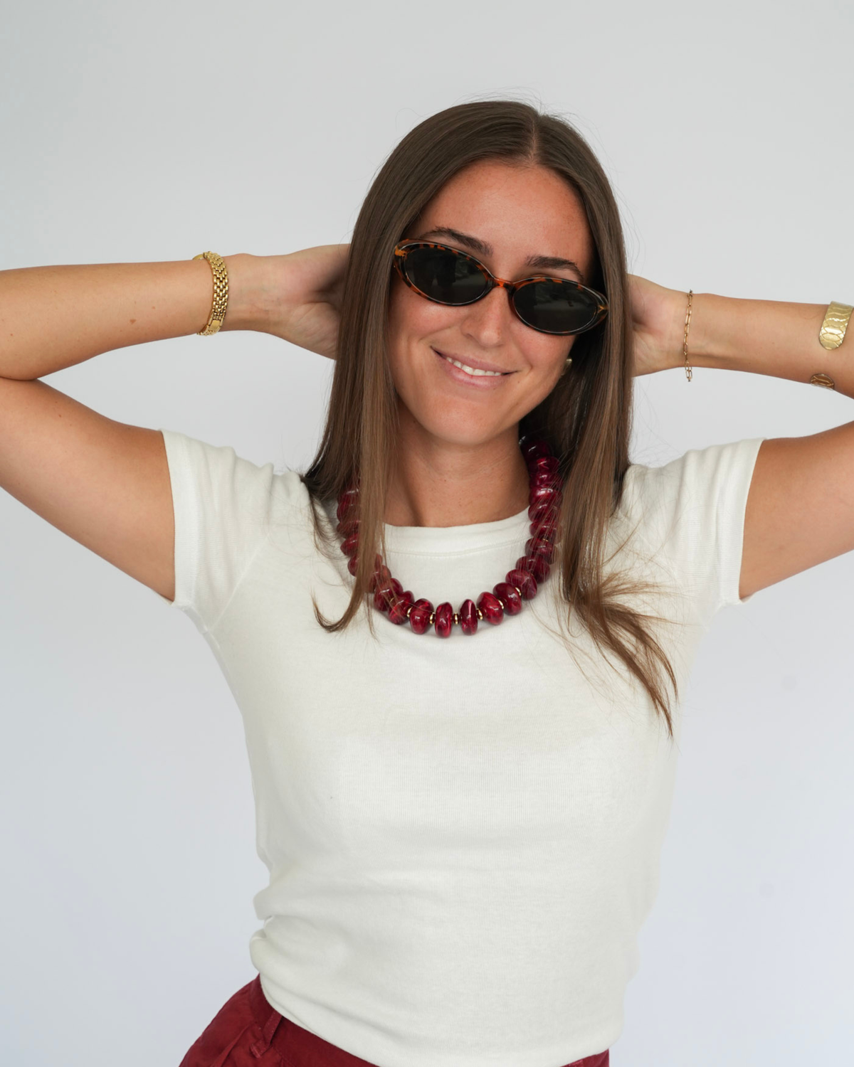 The Bowden Chunky Beaded Necklace