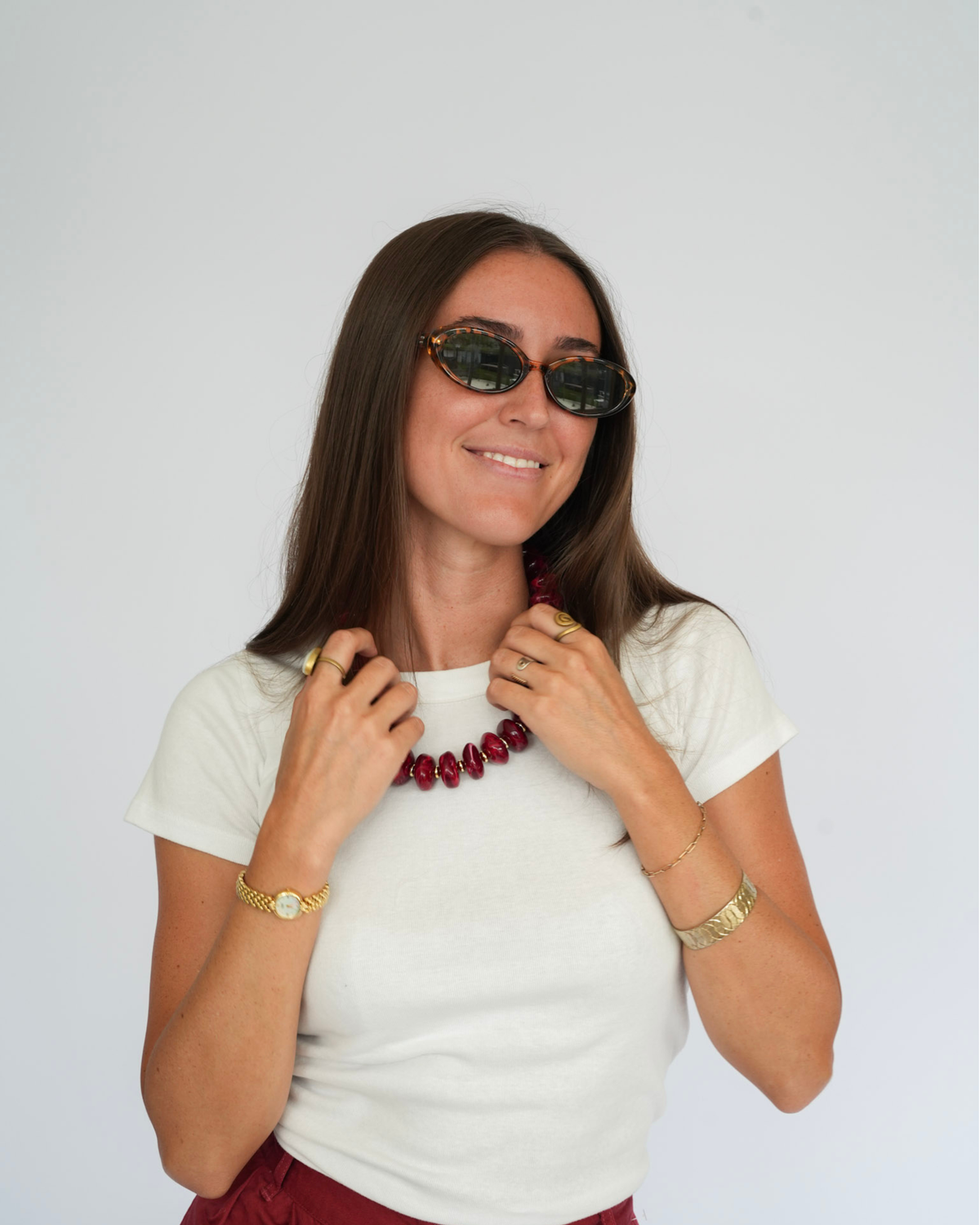 The Bowden Chunky Beaded Necklace