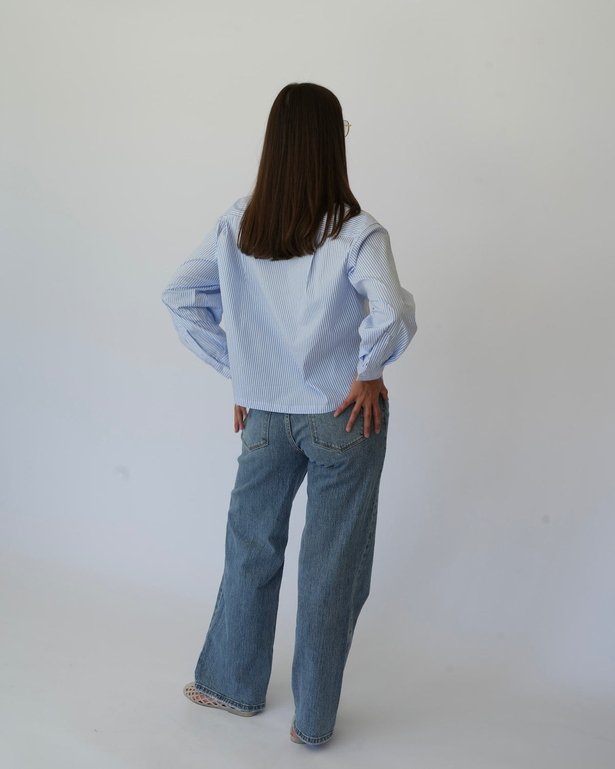 Flora Button Up