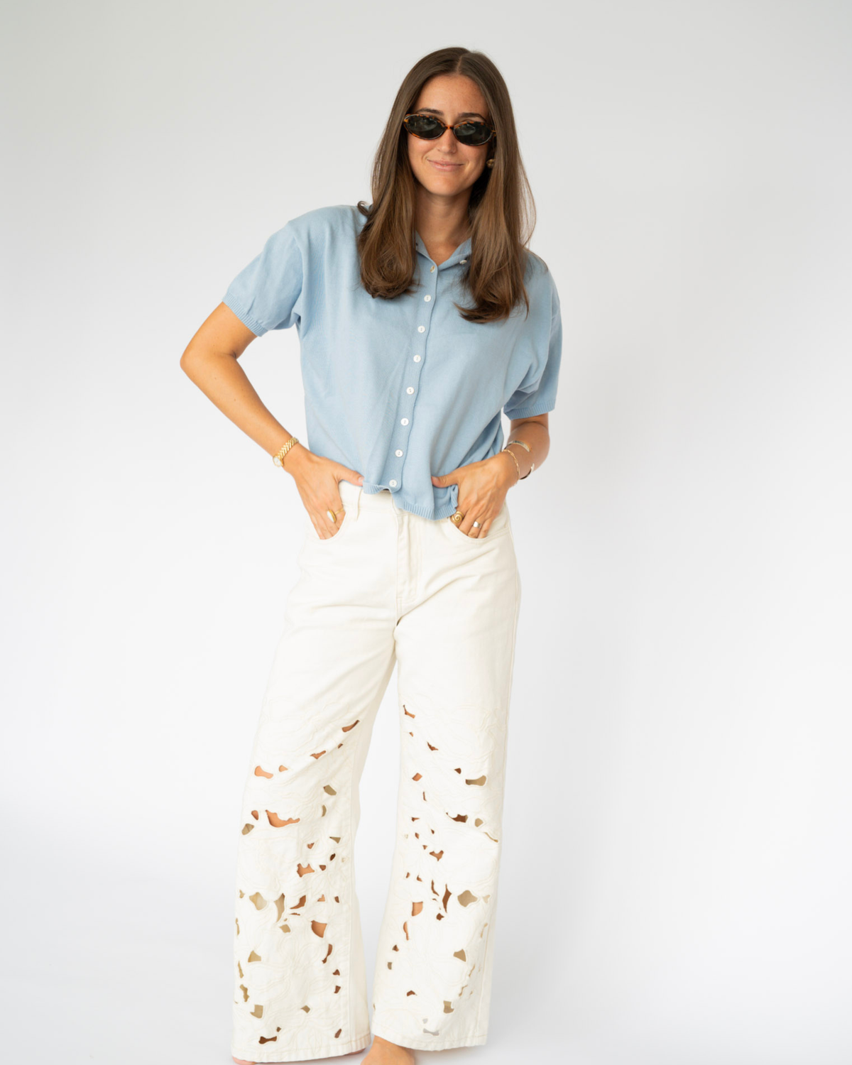 Hobie Half-Sleeve Cardigan