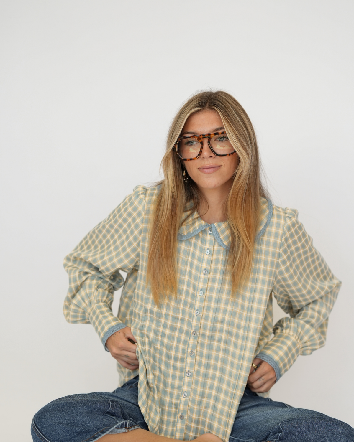 Alexis Plaid Button Down
